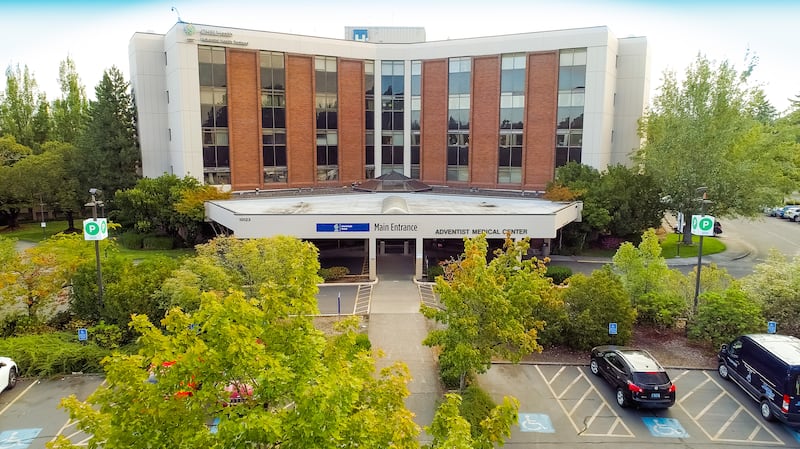 The parking lot where a Portland family was arrested by ICE.