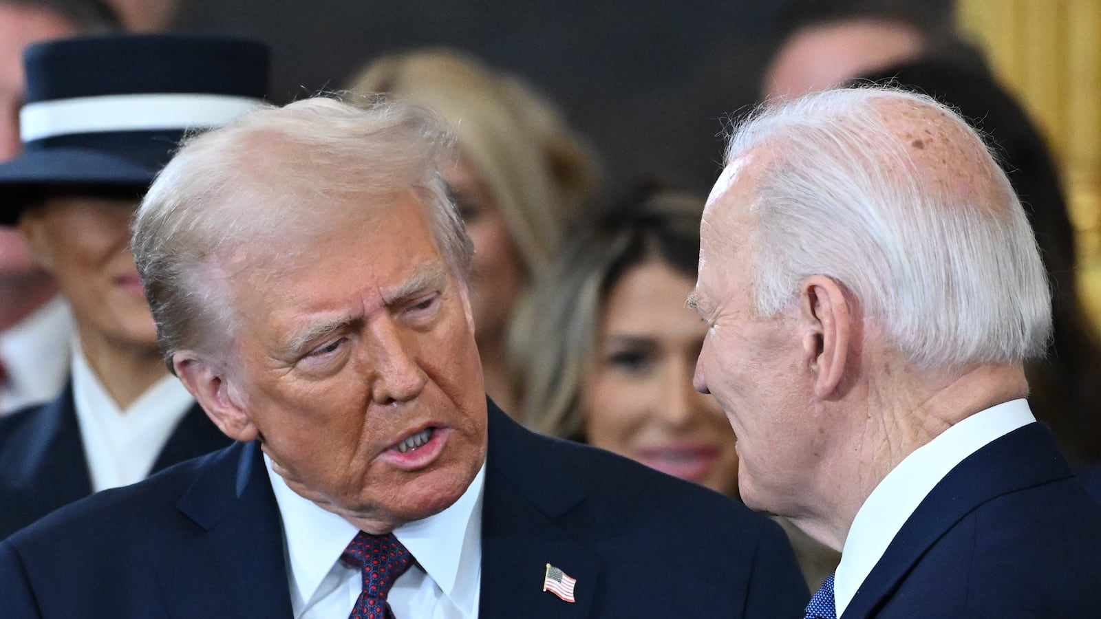 MAGA supporters are blaming Joe Biden for the economic crisis.