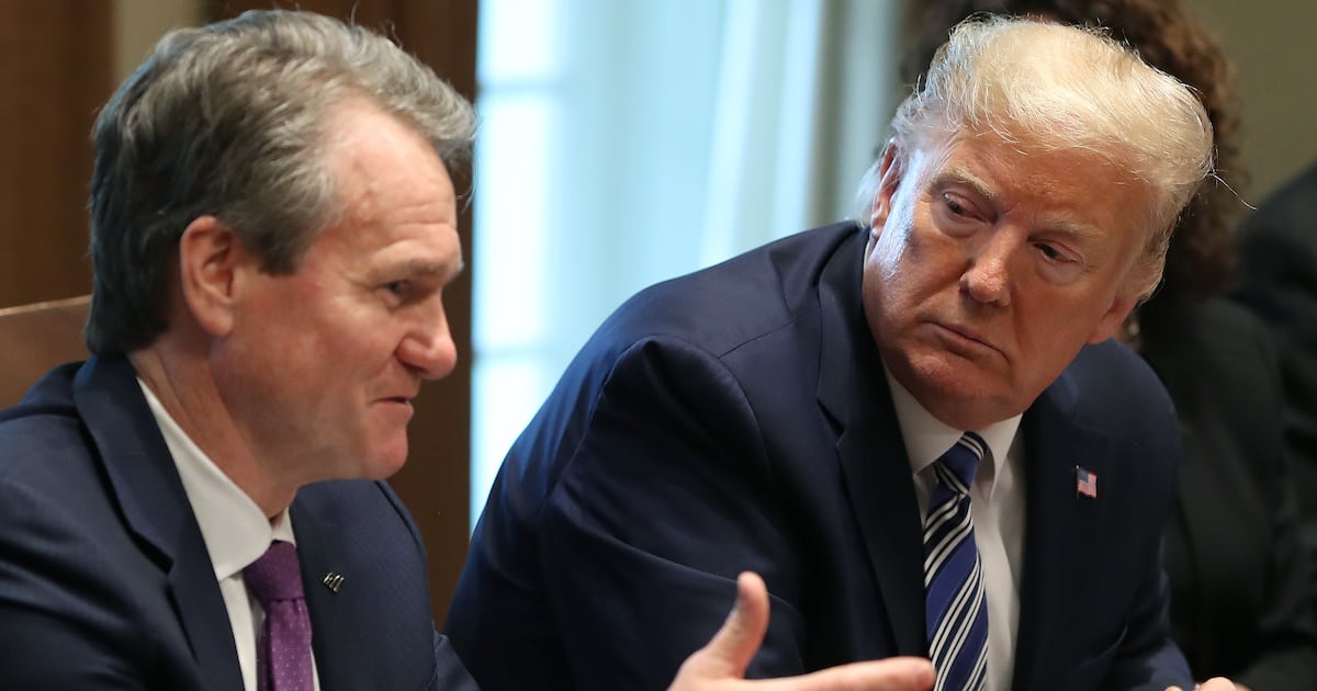 Top Banker Snubbed From Donald Trump World Economic Forum WEF Reception in Davos in Widening Rift