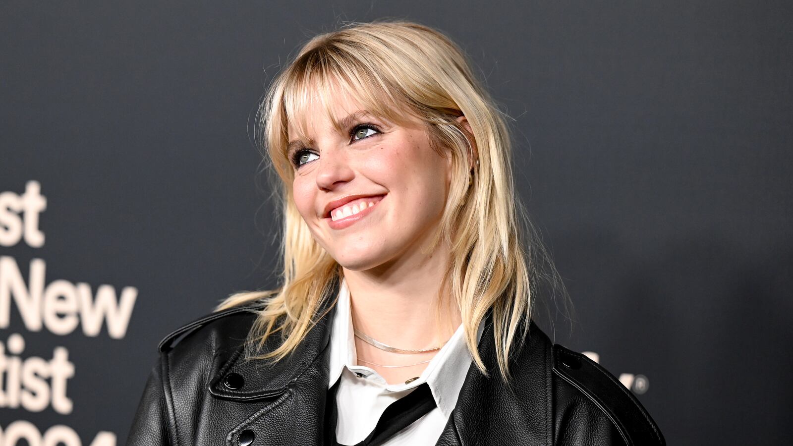 Renee Rapp at the Spotify Best New Artist Party held at Paramount Studios on February 1, 2024 in Los Angeles, California.