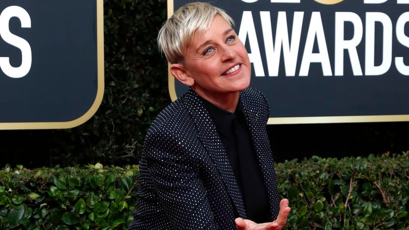 Ellen DeGeneres addressed getting “kicked out of show business” during the first night of her new comedy tour. 