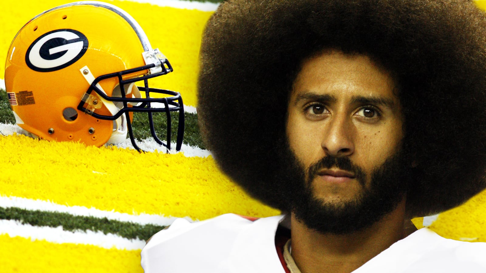 GREEN BAY, WI - MAY 5: A Green Bay Packers' helmet lies in the end zone at the first mini camp of the season at the Don Hutson Center on May 5, 2006 in Green Bay, Wisconsin. (Photo by Darren Hauck/Getty Images)