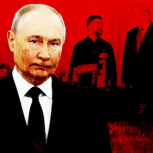 Vladimi Putin photo illustration