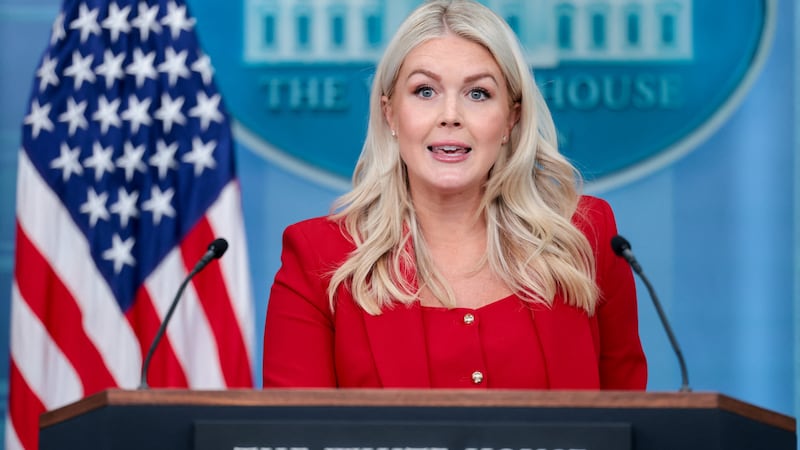 White House Press Secretary Karoline Leavitt holds a press briefing at the White House in Washington, D.C., U.S., July 23, 2026.
