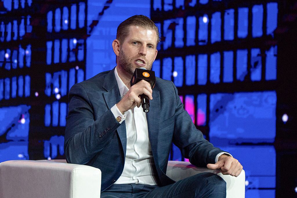 Eric Trump Says His Dad Donald Couldn’t Be President Without Him