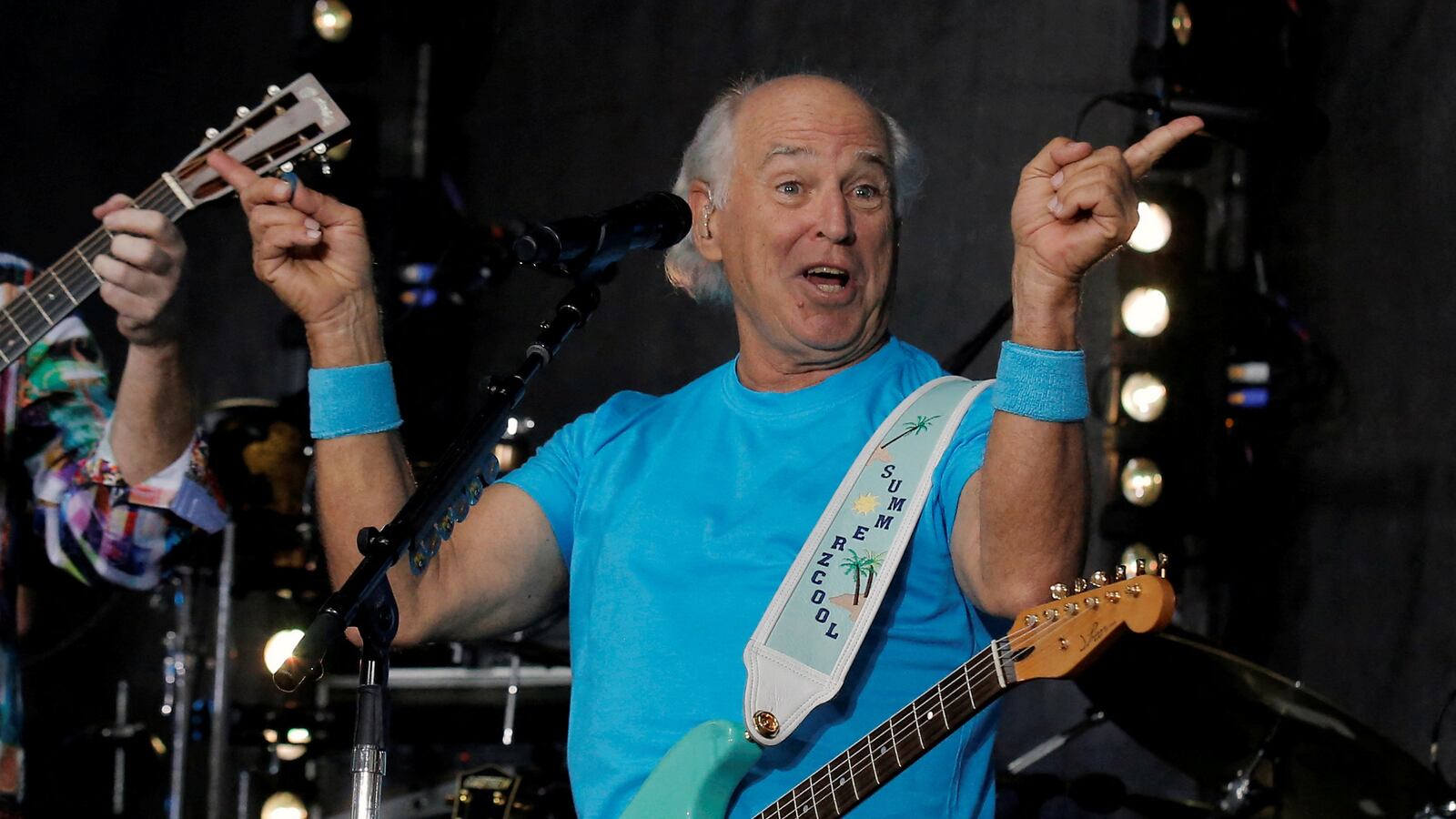 Singer Jimmy Buffett.