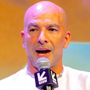 Peter Attia at the Featured Session "Peter Attia: The Science and Art of Longevity" during SXSW Conference & Festivals in the Hilton Austin Downtown on March 8, 2025 in Austin, Texas.