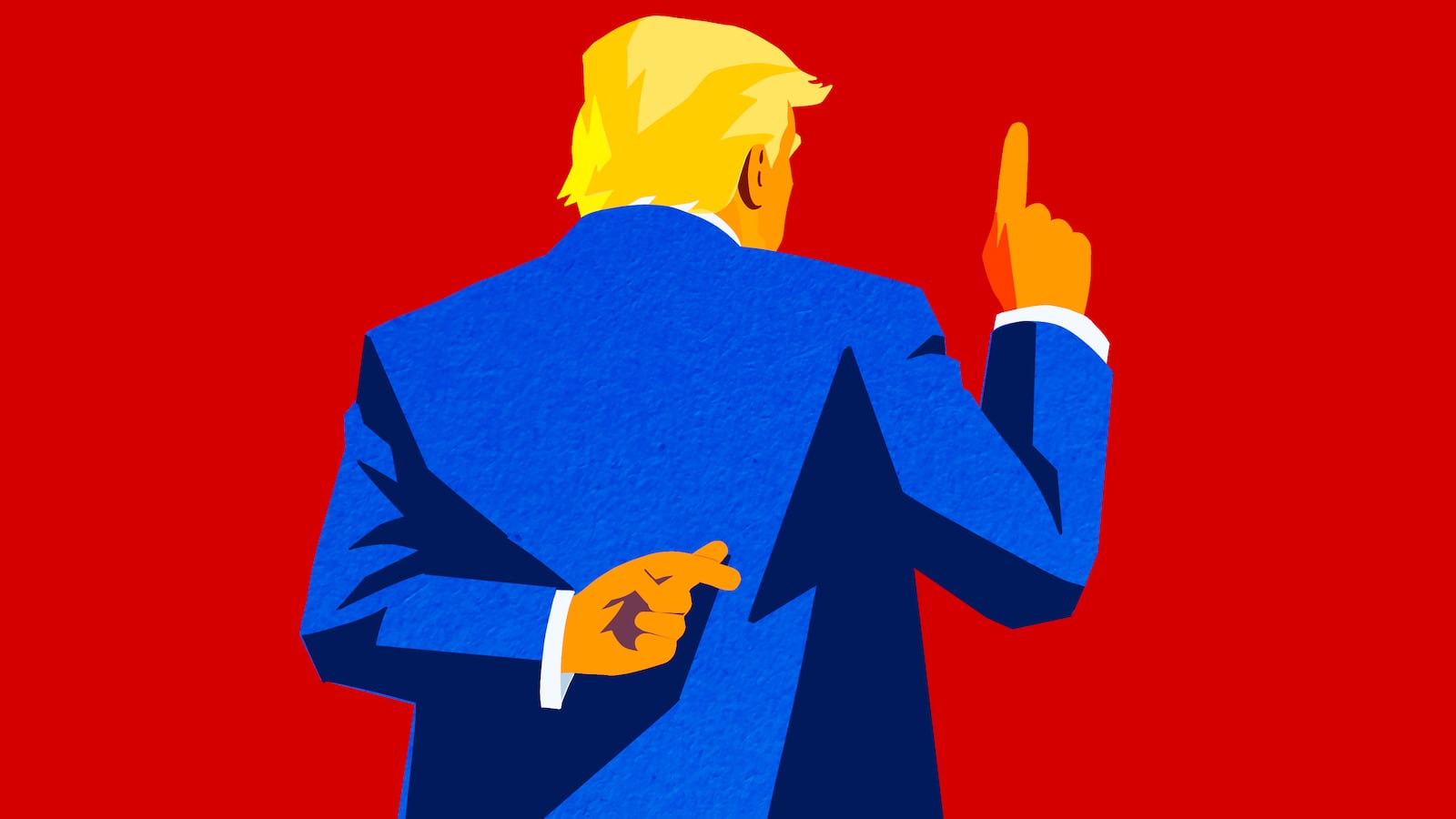 Donald Trump photo illustration