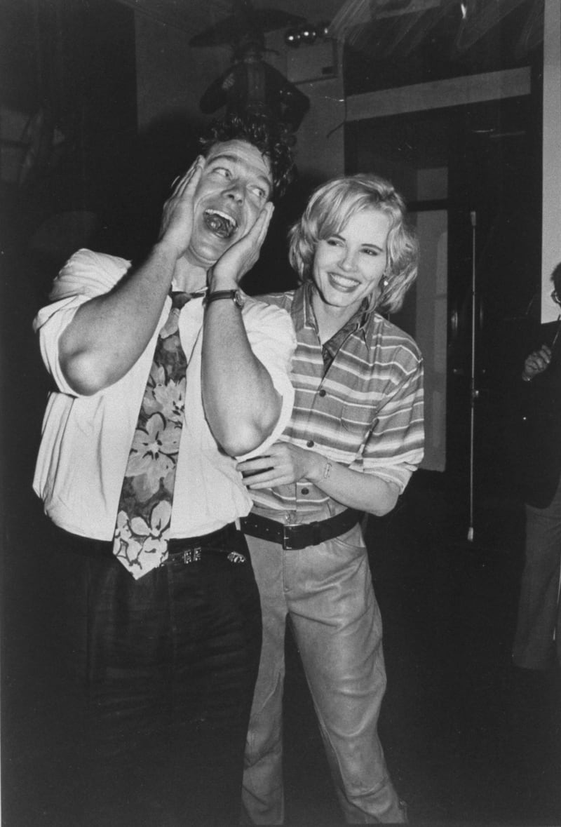 Geena Davis and Christopher McDonald