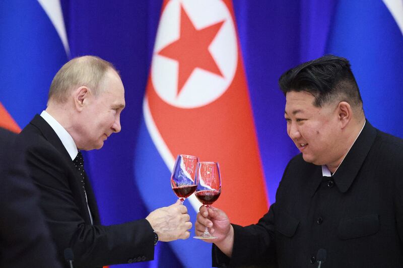Kim and Putin