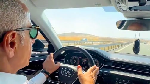 Abdulkadir URALOĞLU speeds near Ankara