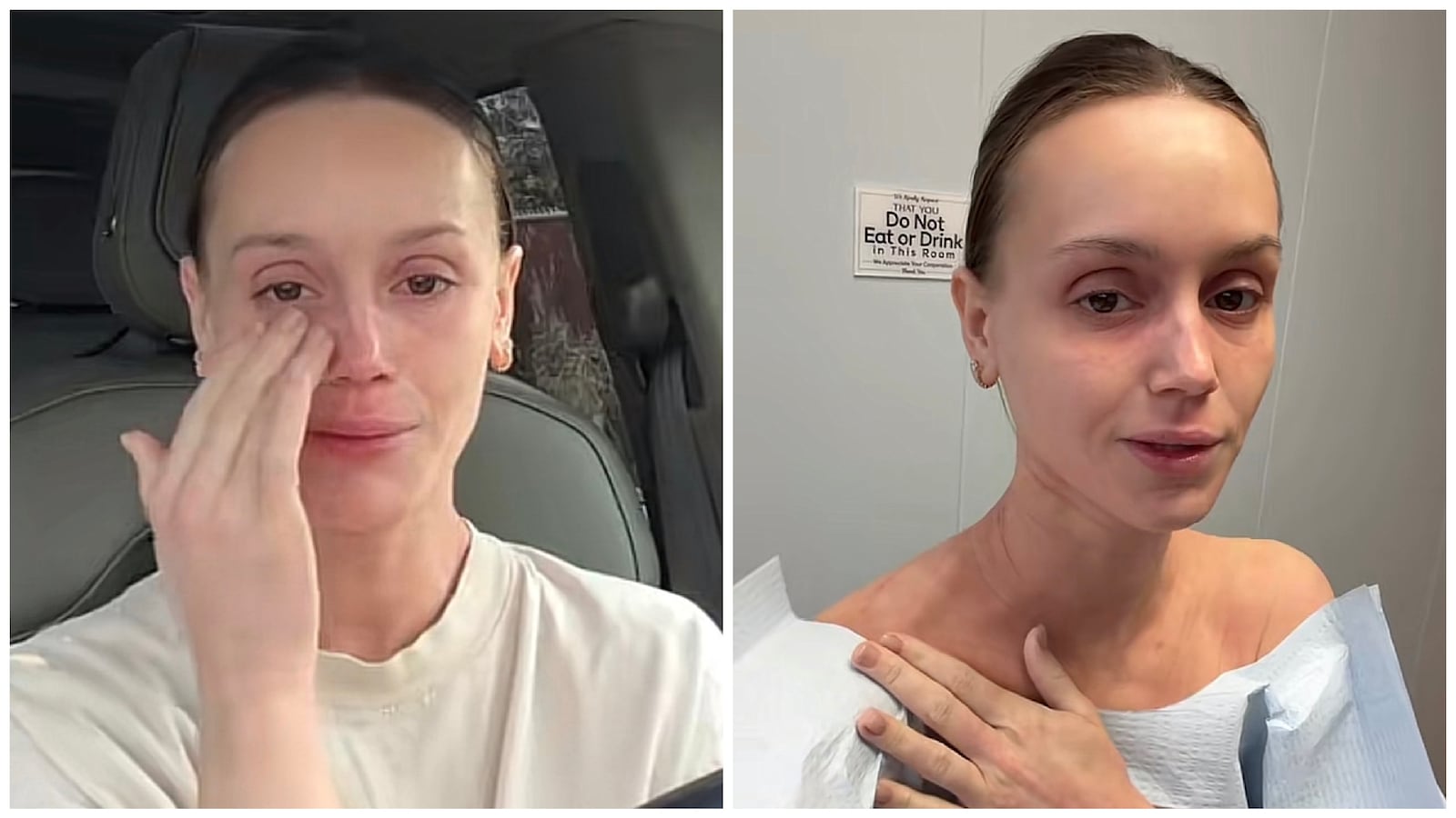 The Secret Lives of Mormon Wives star Mikayla Matthews at a doctor's appointment.