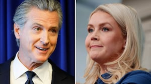 gavin newsom karoline leavitt
