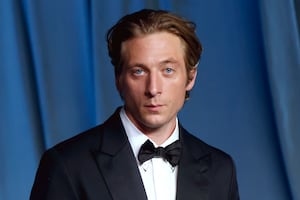 Jeremy Allen White pictured at the 2025 Academy Museum Gala.