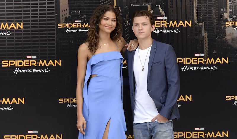 Zendaya and Tom Holland