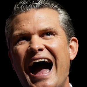 QUANTICO, VIRGINIA - SEPTEMBER 30: U.S. Secretary of War Pete Hegseth speaks to senior military leaders at Marine Corps Base Quantico on September 30, 2025 in Quantico, Virginia. In an unprecedented gathering, almost 800 generals, admirals and their senior enlisted leaders have been ordered into one location from around the world on short notice. (Photo by Andrew Harnik/Getty Images)