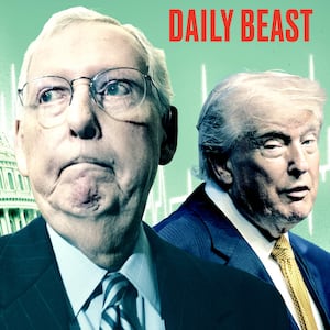 Mitch McConnell and Donald Trump