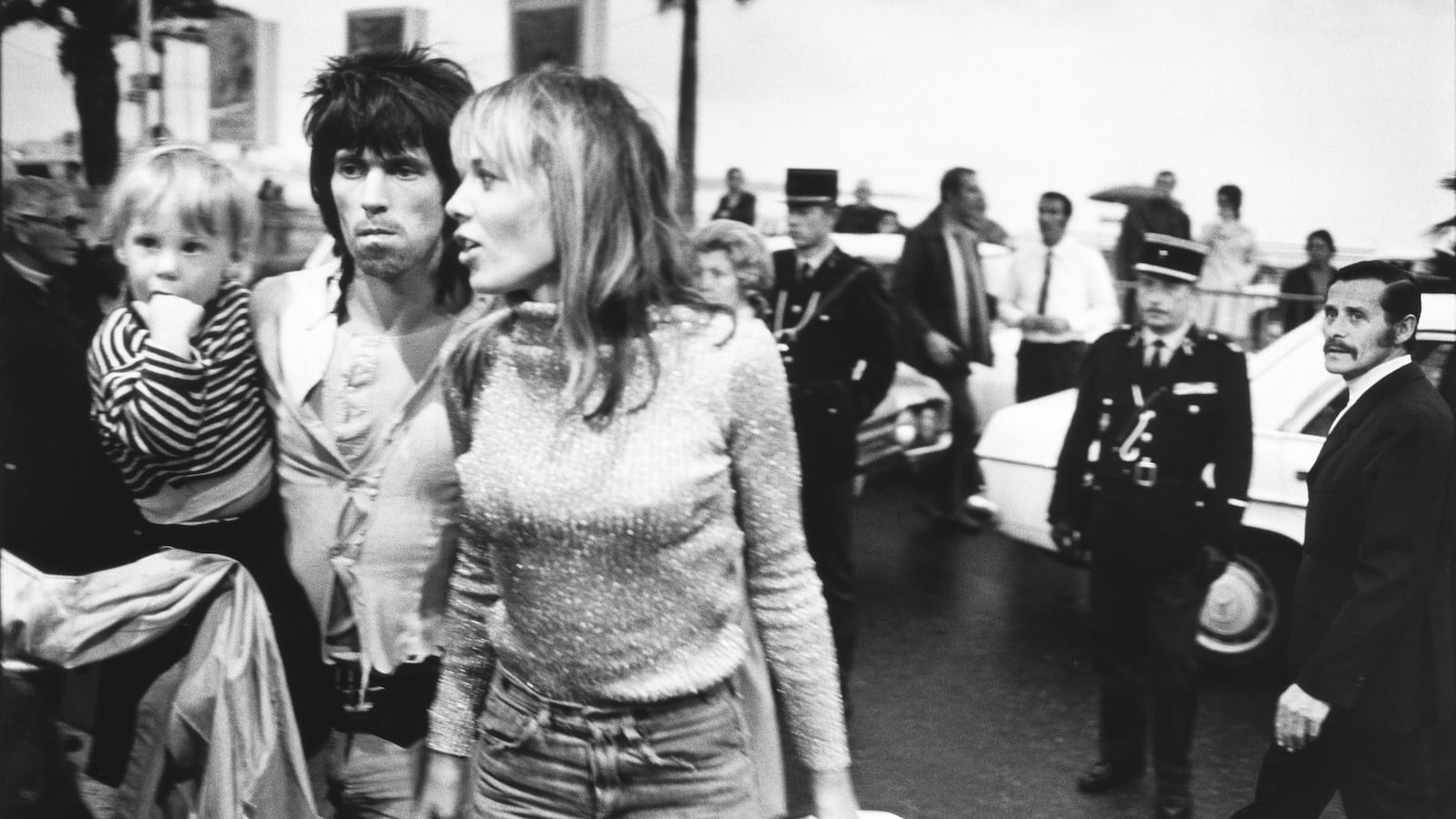 A photo including Anita Pallenberg and Keith Richards