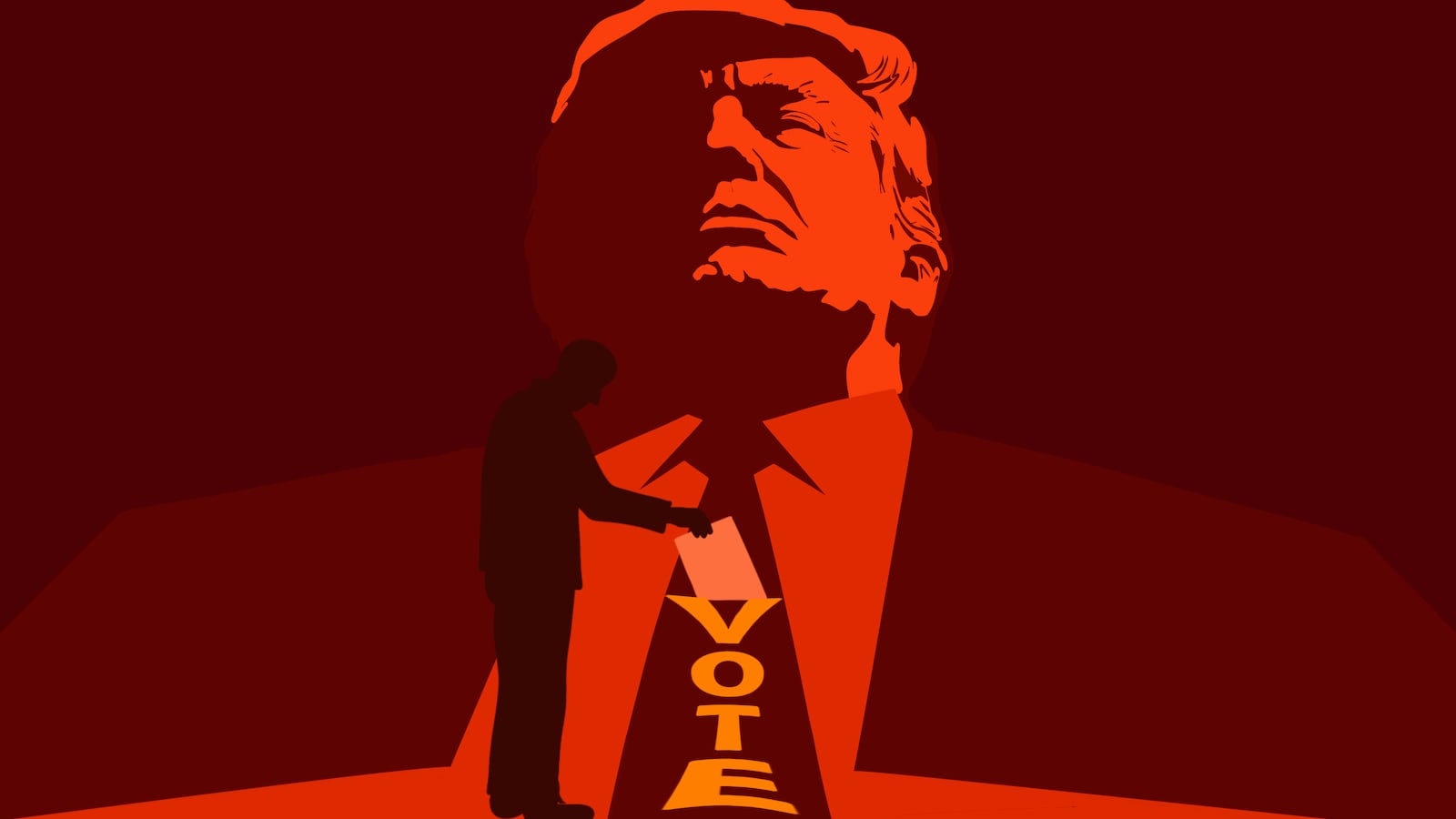 Donald Trump illustration
