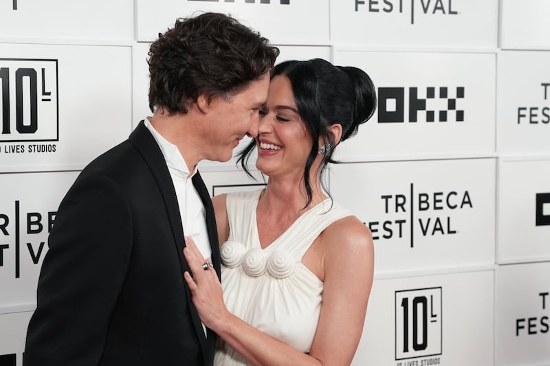 Justin Trudeau and Katy Perry