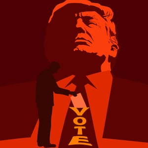 Donald Trump illustration