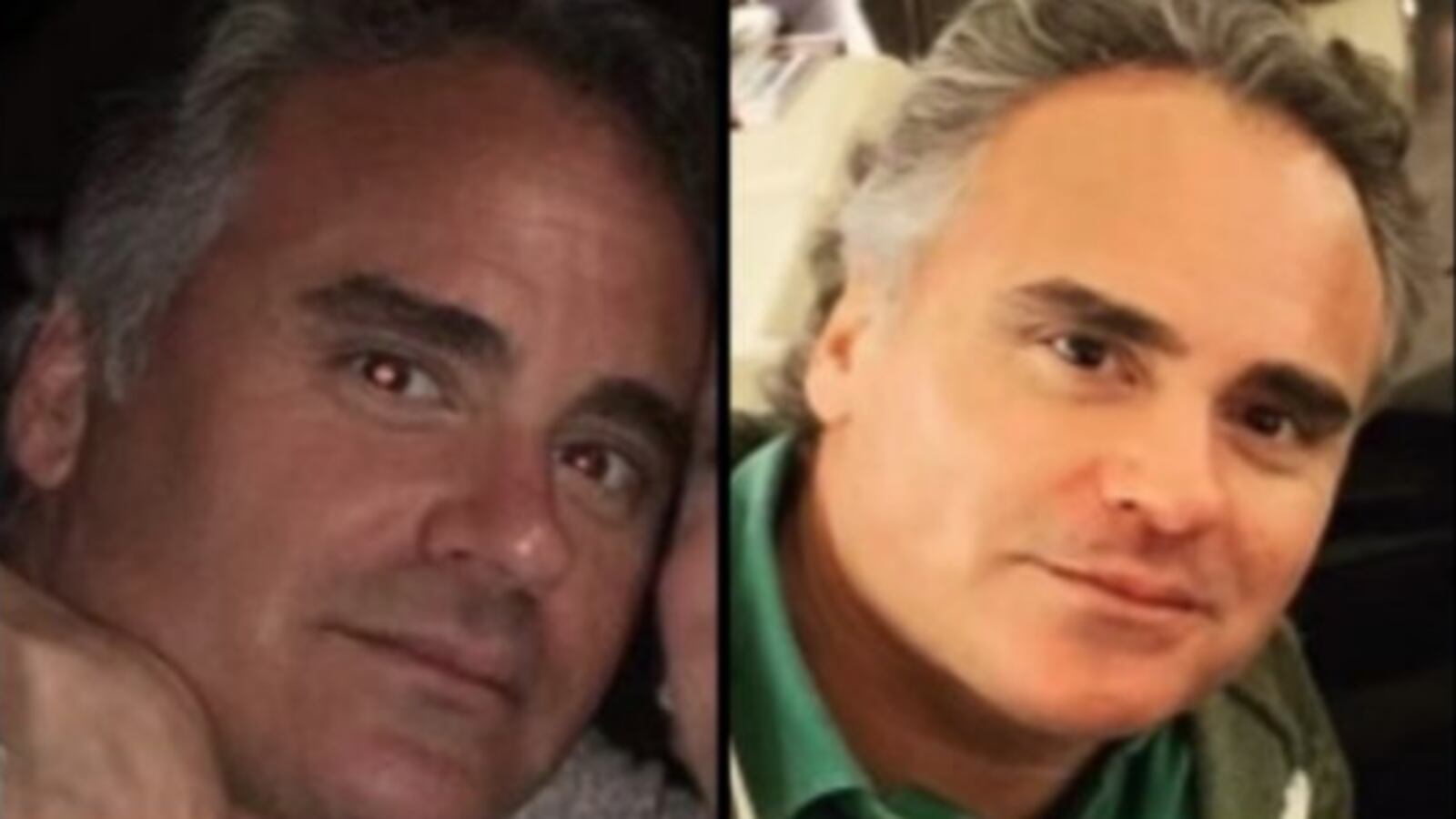 Side-by-side close up photos of Attilio Brillembourg.