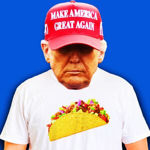 Donald Trump photo illustration