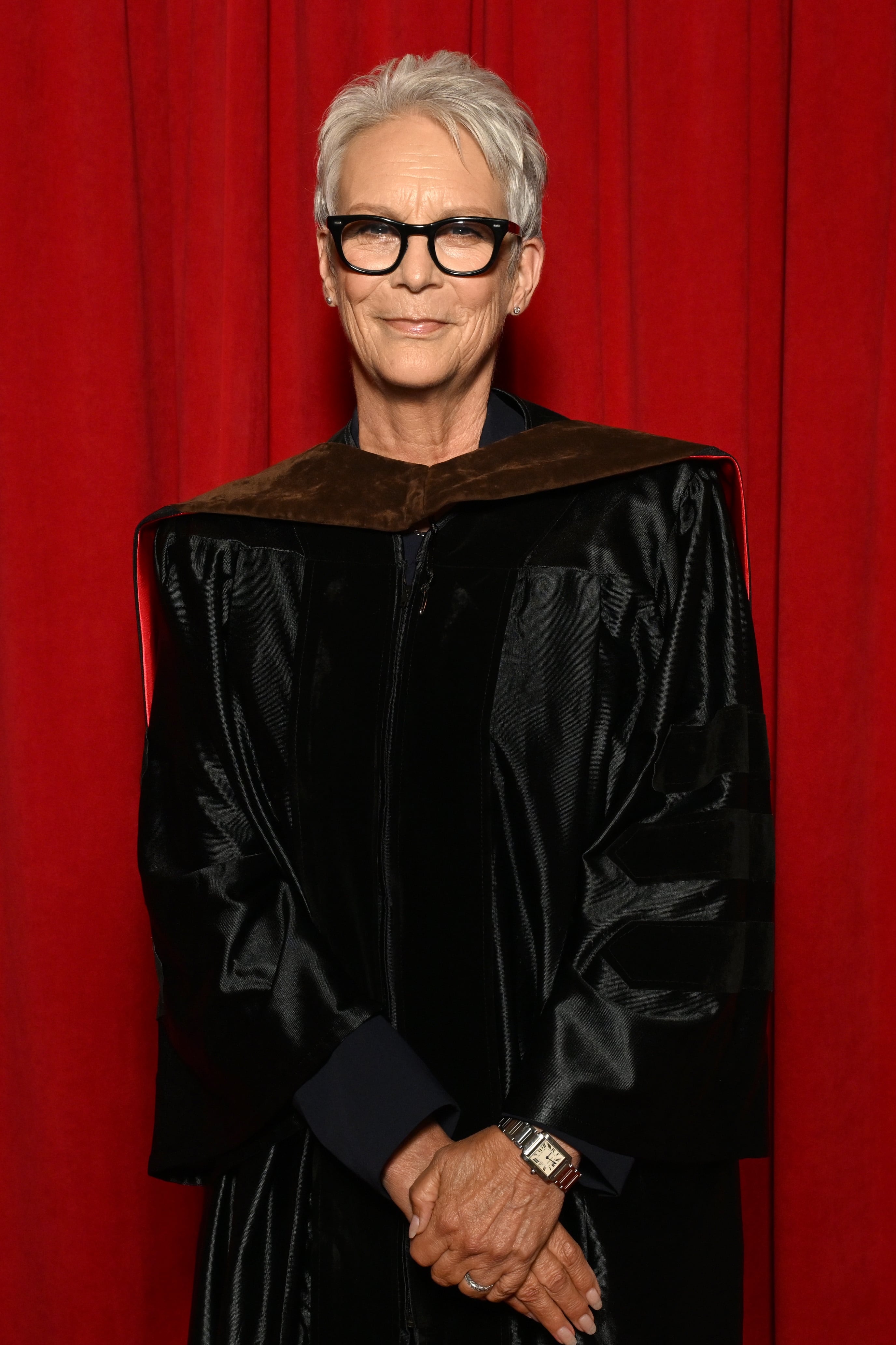 Jamie Lee Curtis at the AFI Commencement on August 10, 2024.
