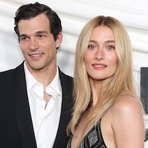 Paul Anthony Kelly and Sarah Pidgeon attend the premiere of FX's "Love Story" at Carnegie Hall on February 03, 2026 in New York City.