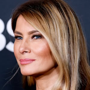 WASHINGTON, DC - DECEMBER 07: First Lady Melania Trump attends the 48th Kennedy Center Honors at The Kennedy Center on December 07, 2025 in Washington, DC. (Photo by Paul Morigi/Getty Images)