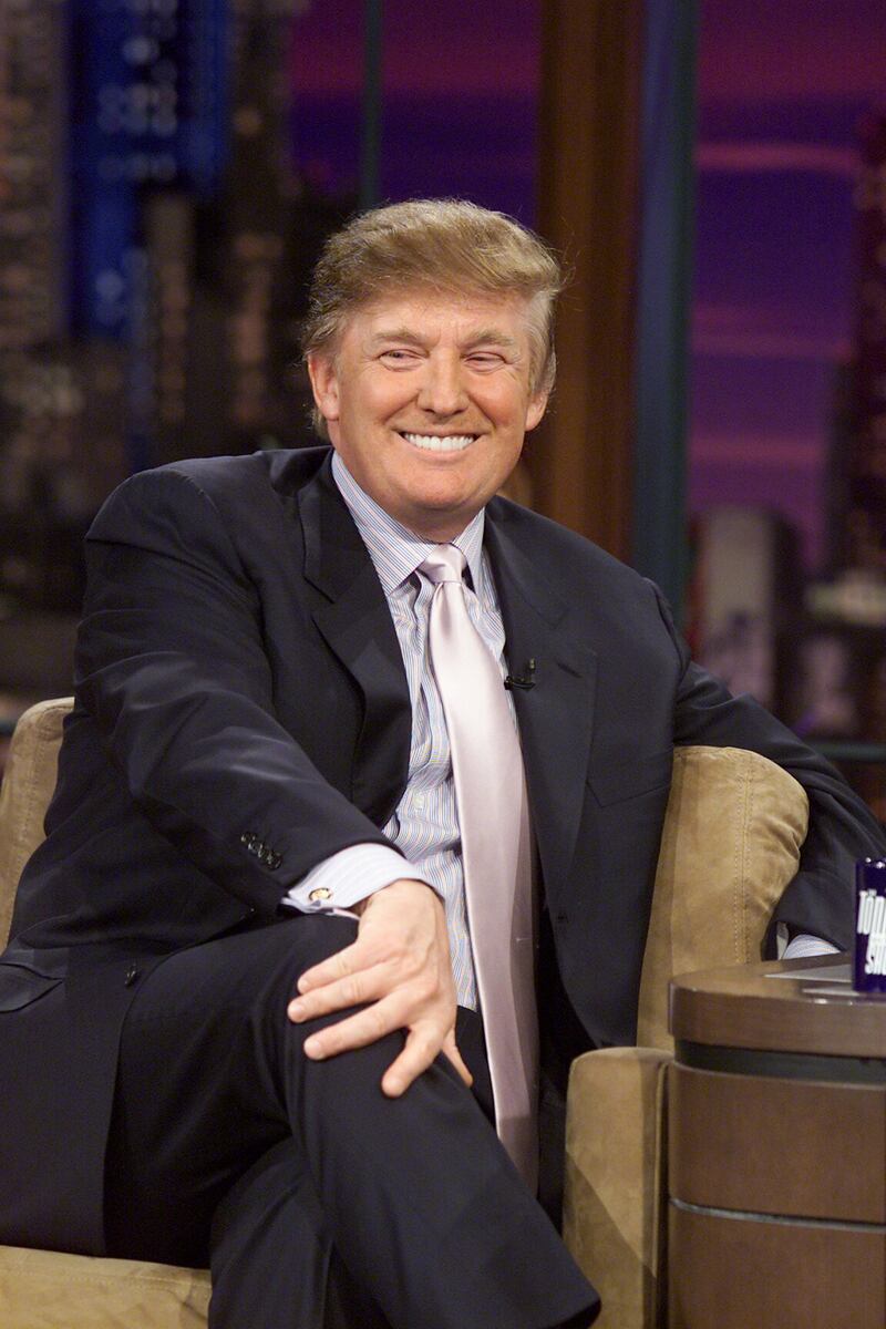 Donald Trump, then a TV personality, during an interview on January 13, 2004.