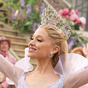 Ariana Grande as Glinda.