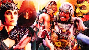 A photo illo illustration for Amazon MGM Masters of the Universe movie.
