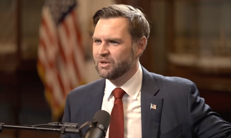 Vance rambled about UFOs and Ilhan Omar in an interview with Benny Johnson.