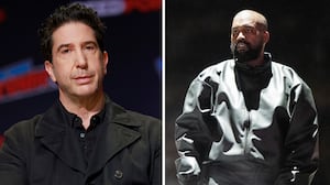 David Schwimmer and Kanye West.