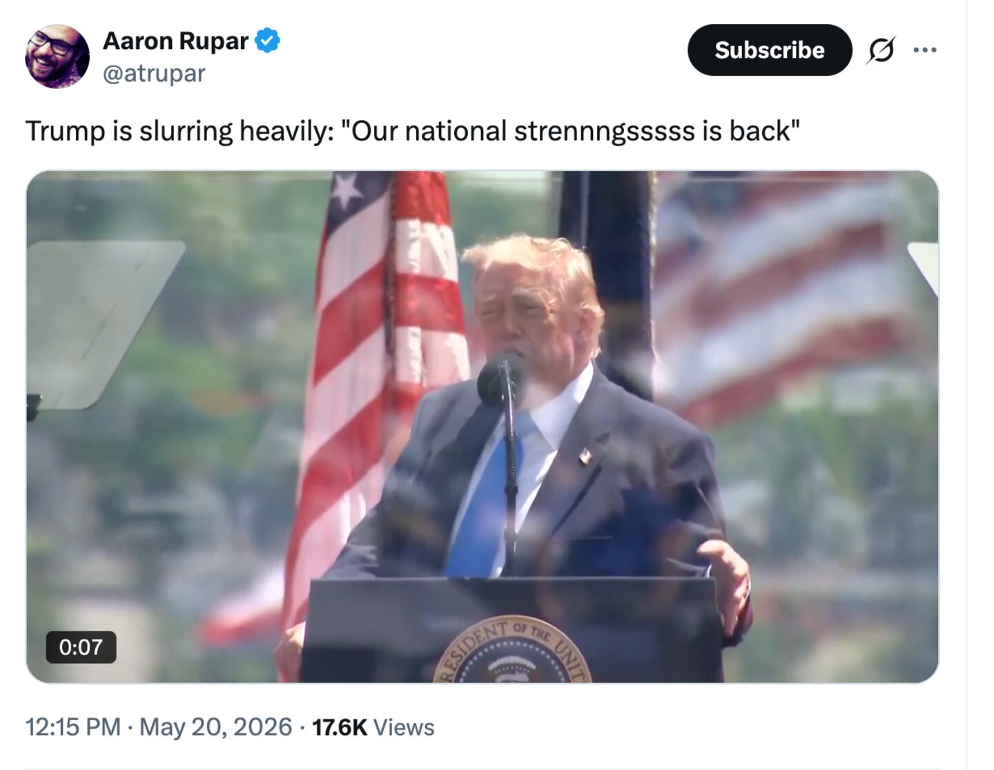 Trump, 79, Slurs Through Rambling Commencement Speech at Coast Guard ...