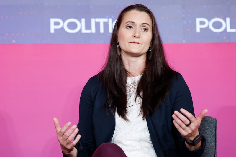 Rep. Mike Lawyer tried to turn the tables on his rival, Cait Conley, for attending a fundraiser hosted by Eliot Spitzer, a former New York governor who resigned amid a prostitution scandal.