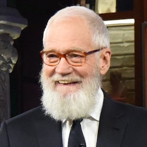 David Letterman and Stephen Colbert