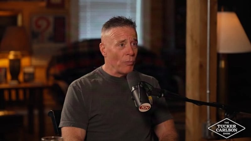 Bovino on Carlson's podcast.