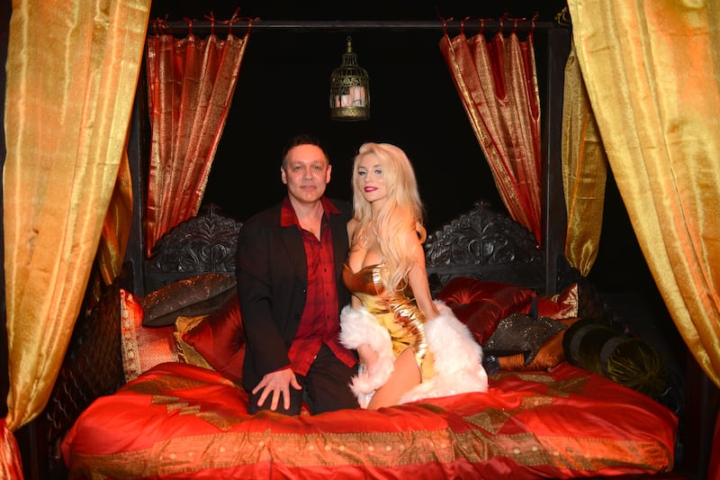 Doug Hutchison and Courtney Stodden