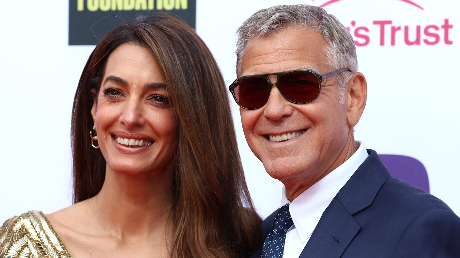 Amal Clooney and George Clooney