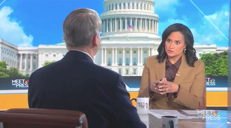 Scott Bessent on Meet the Press with Kristen Welker