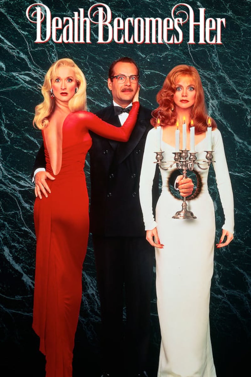 "Death Becomes Her" poster.
