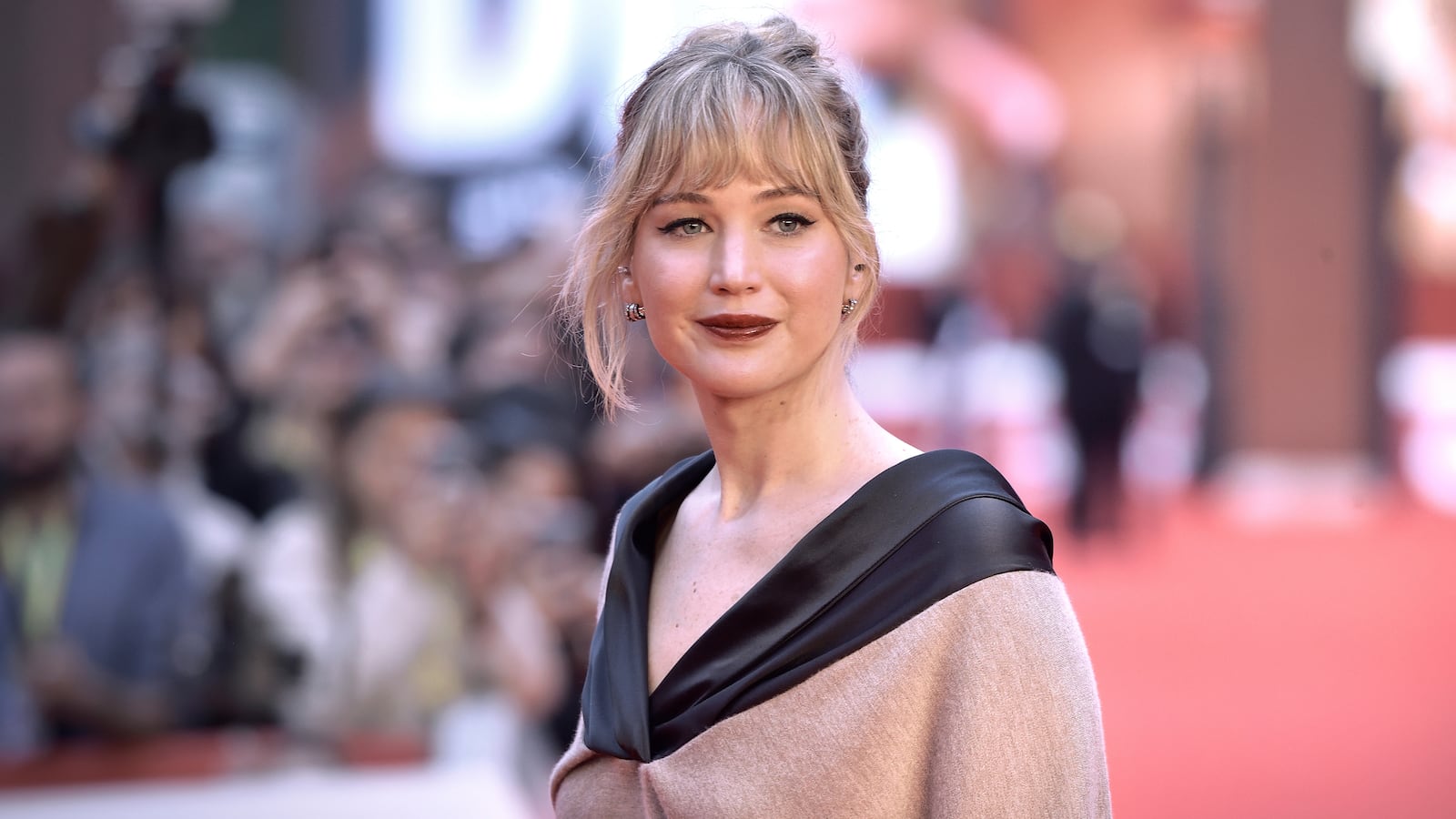 American actress and film producer Jennifer Lawrence at Rome Film Fest 2025. Red Carpet Die My Love. Rome (Italy), October 20th, 2025 (Photo by Rocco Spaziani/Archivio Spaziani/Mondadori Portfolio via Getty Images)