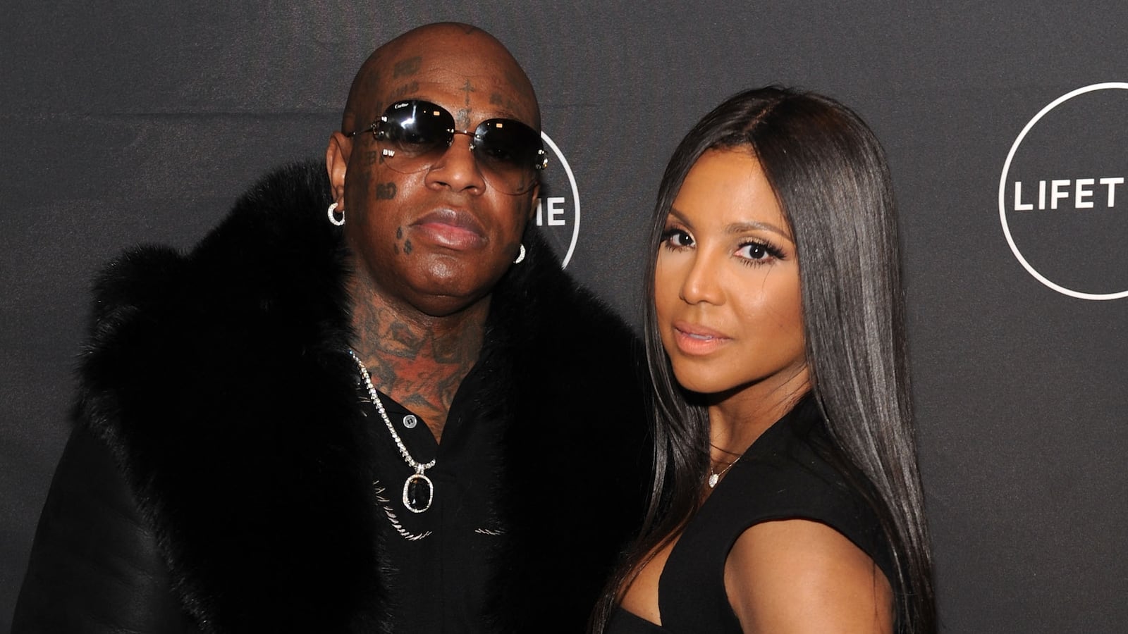NEW YORK, NY - JANUARY 23: Birdman and Toni Braxton attends Lifetime"s Film,"Faith Under Fire: The Antoinette Tuff Story" red carpet screening and premiere event at NeueHouse Madison Square In New York, NY on January 23, 2018.
