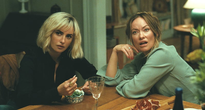 Penelope Cruz and Olivia Wilde in 'The Invite'