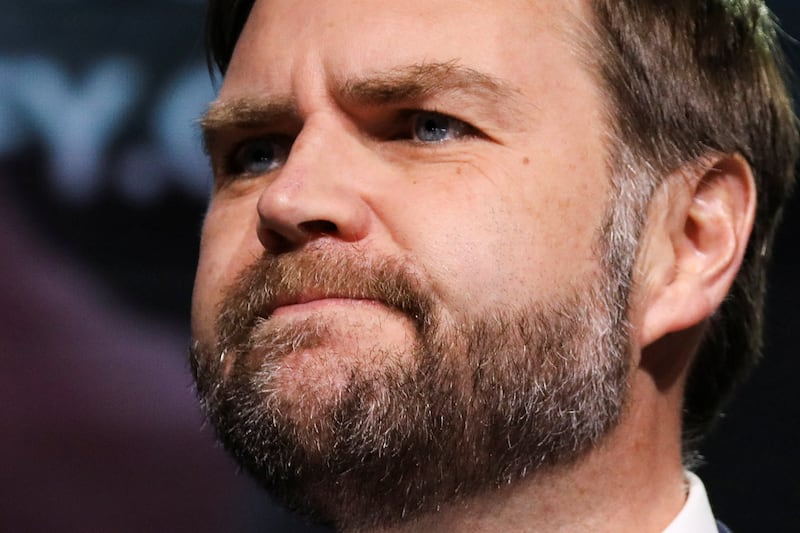 U.S. Vice President JD Vance attends This is the Turning Point Tour at the University of Georgia in Athens, Georgia, U.S., April 14, 2026.