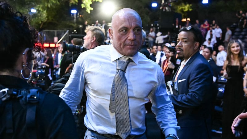 US podcaster and UFC commentator Joe Rogan