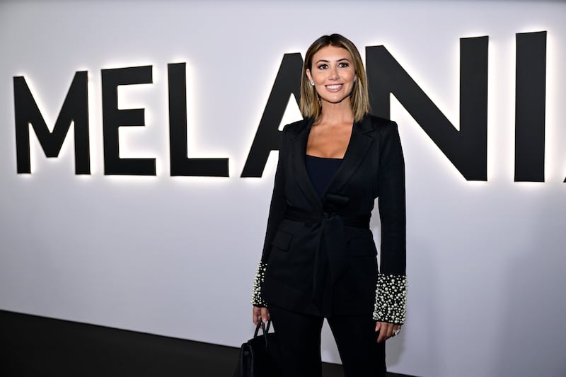 Alina Habba at the Melania documentary premiere.