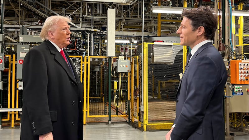 Tony Dokoupil interviews President Donald Trump